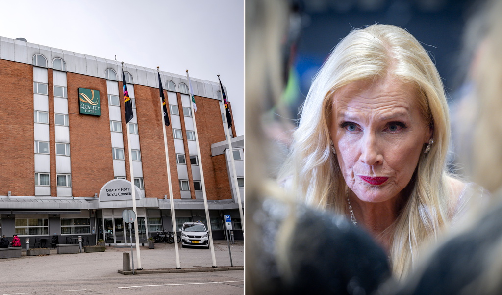 Värdet på Gunilla Perssons smycken har blivit offentliga.