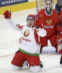 Belarusisk ishockeyspelare avliden
